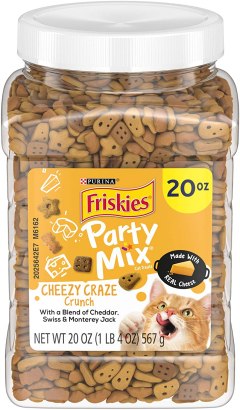 Purina Friskies Party Mix Cheezy Craze Crunch