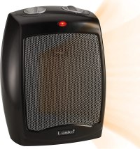 Lasko Ceramic Adjustable Thermostat Tabletop or Under-Desk Heater