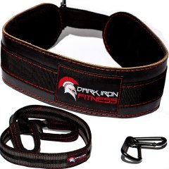 Dark Iron Fitness Leather Dip Belt