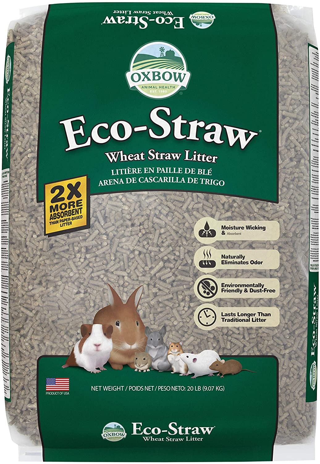 Oxbow Eco-Straw Litter