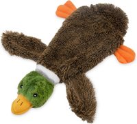 Best Pet Supplies 2-in-1 Stuffless Squeaky Dog Toy