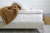 Saatva Graphite Memory Foam Mattress Topper