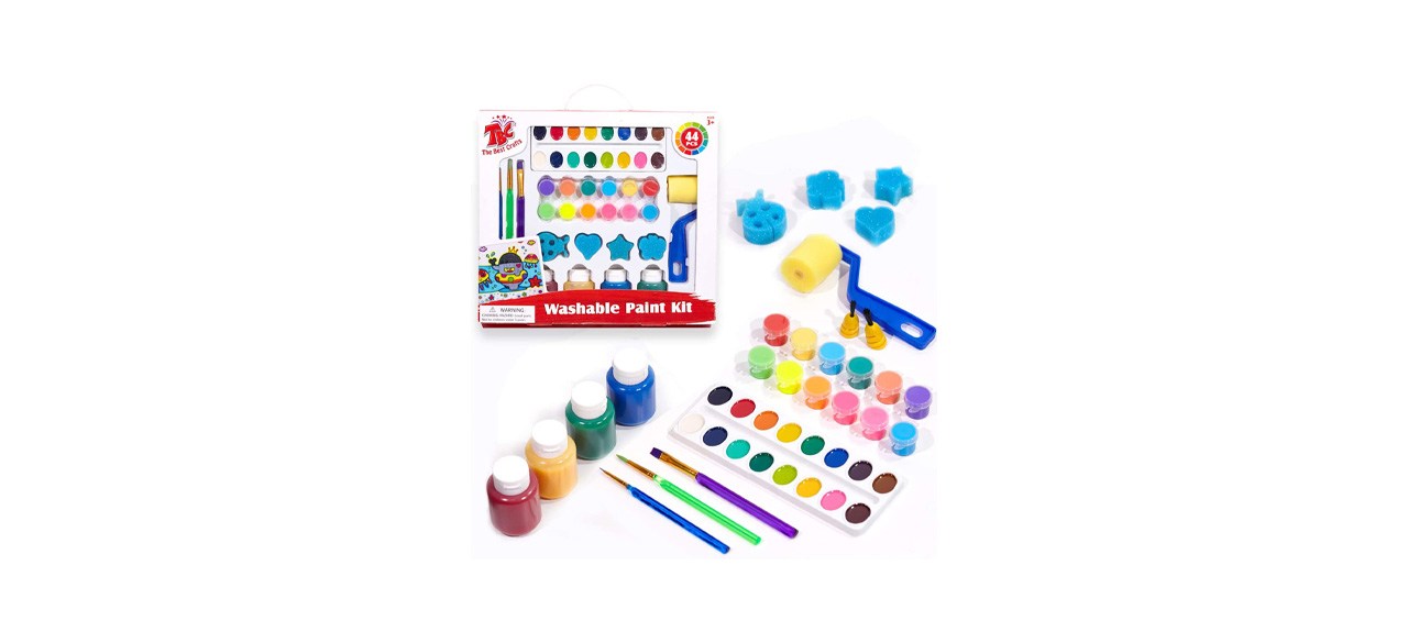 The Best Crafts  44-Piece Painting Kit for Kids