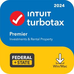 Intuit TurboTax Premier 2024 Tax Software