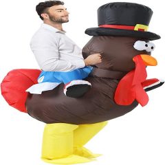 TOLOCO Inflatable Turkey Costume