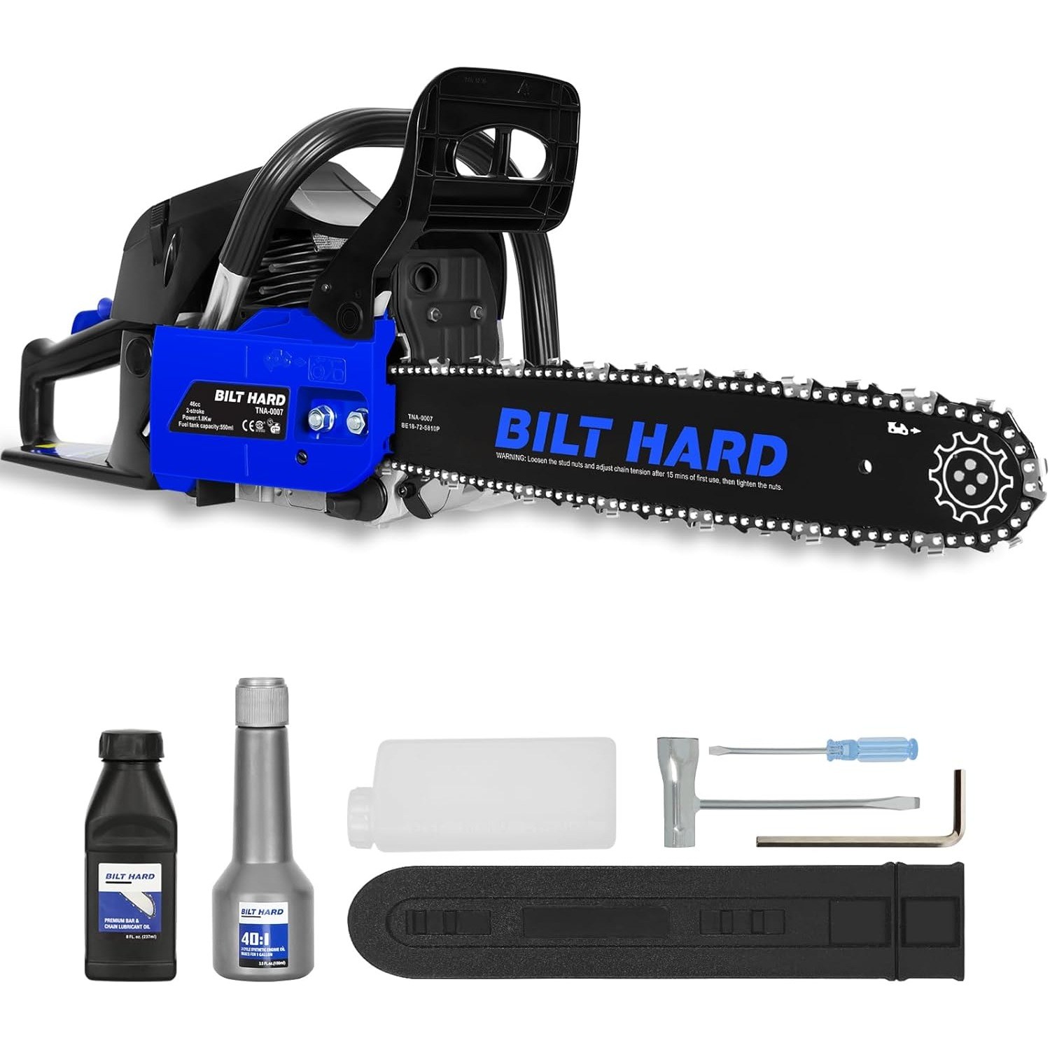 Bilt Hard 18-Inch Gas Chainsaw