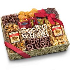 Golden State Fruit Chocolate, Caramel and Crunch Grand Gift Basket