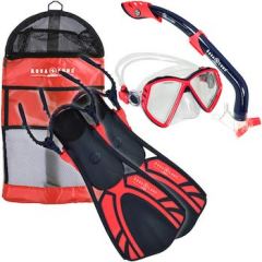 Aqua Lung Four-Piece Snorkeling Set