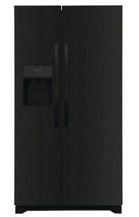 Fridgidaire 25.6 Cu. Ft. Black Side-by-Side Refrigerator