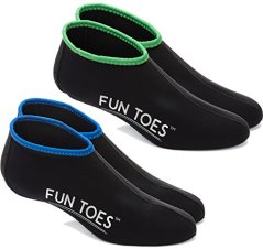 FUN TOES Neoprene Socks for Water Sports