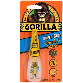 Gorilla Glue Super Glue: Brush & Nozzle