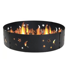 Arlmont & Co. Hinton Steel Wood Burning Fire Ring