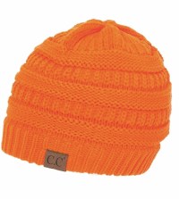 C.C. Cable Knit Beanie