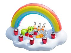 Jasonwell Inflatable Rainbow Cloud Drink Holder