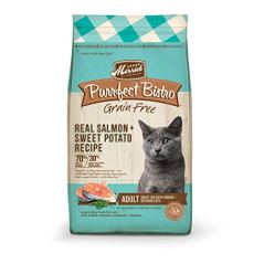 Merrick Purrfect Bistro Grain-Free, Real Salmon + Sweet Potato Recipe