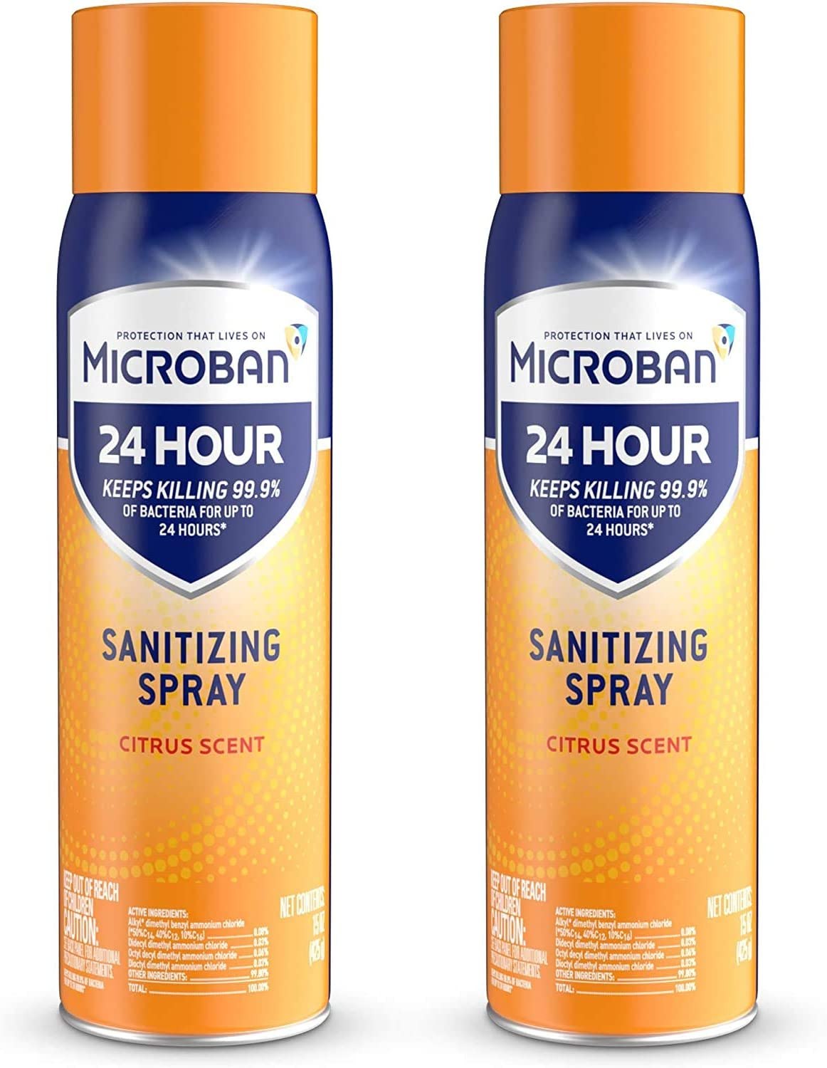 Microban Sanitizing and Antibacterial Spray