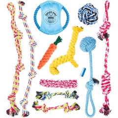 Pacific Pups Products Dog Rope Toy Set