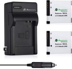 Powerextra Replacement Batteries and Charger