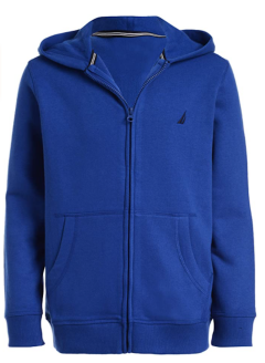 Nautica Boys' Fleece Zip-up Hoodie Sweatshirt