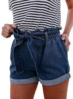 Sidefeel Casual Paper Bag Shorts