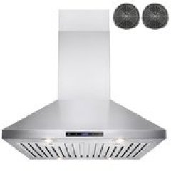 AKDY 30 in. Convertible Kitchen Island Mount Range Hood in Stainless Steel