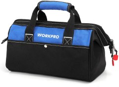 WORKPRO Wide Mouth Tool Bag