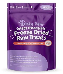 Zesty Paws Freeze Dried Salmon Filet Treats